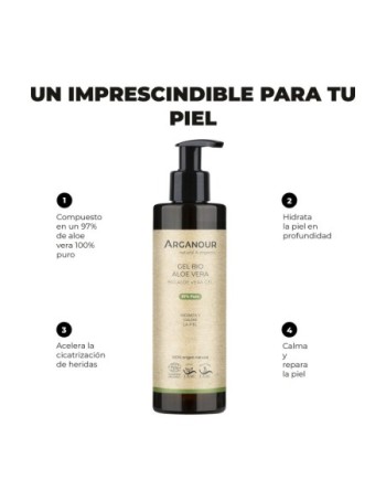 Gel aloe vera 97% BIO