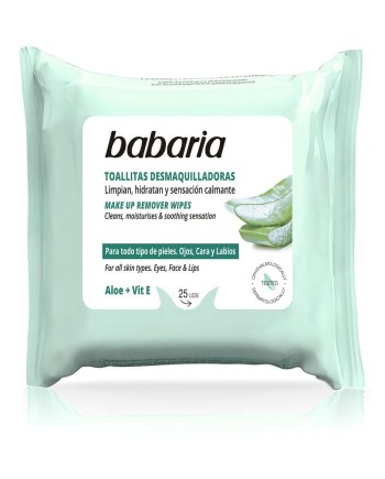 TOALLITAS DESMAQUILLADORAS ALOE VERA 