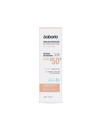 CREMA MULTIPROTECCION SPF 50+ COLOR