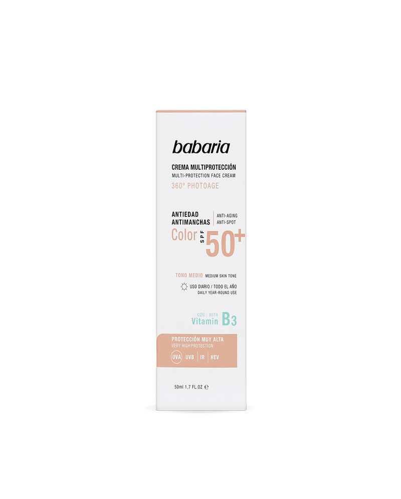 CREMA MULTIPROTECCION SPF 50+ COLOR