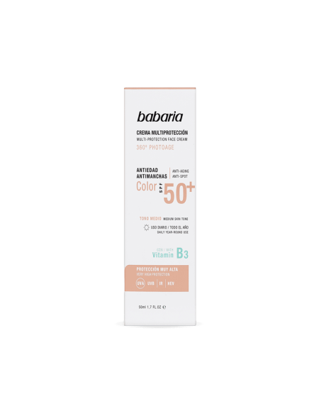 CREMA MULTIPROTECCION SPF 50+ COLOR